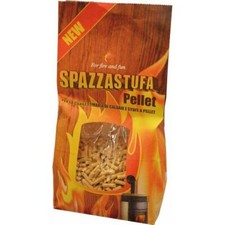 PELLET SPAZZASTUFA 1,5KG abete e faggio per canna fumaria caldaie e stufe