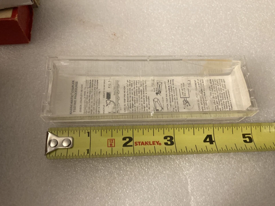 10 N Scale Empty Rolling Stock Clear And Cardboard Boxes (730H5007-925 - Image 3 of 4