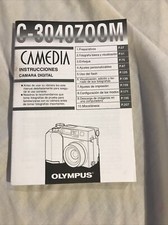 Olympus C-3040 Zoom Instruction Manual: 228 Pages New