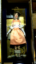 FRANKLIN MINT JACKIE KENNEDY Doll Peach Day Dress 2nd Ed RARE W/Shipper