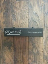 A electric Cable Management Kit Wall Cord Hider fit 3-4 Cables 315" 32 Pcs New