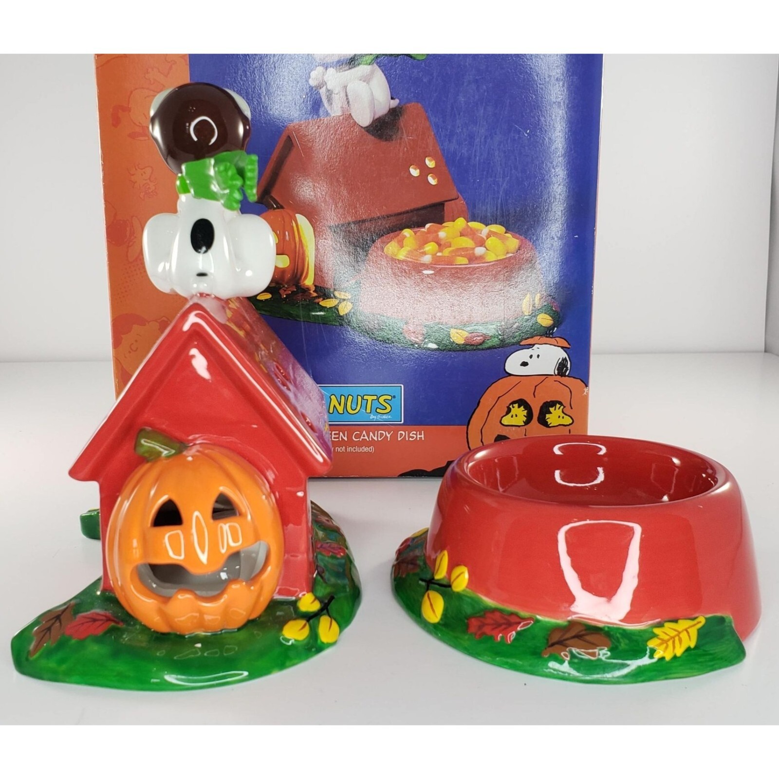 Department 56 Peanuts Halloween Candy Dish 56.59109 eBay