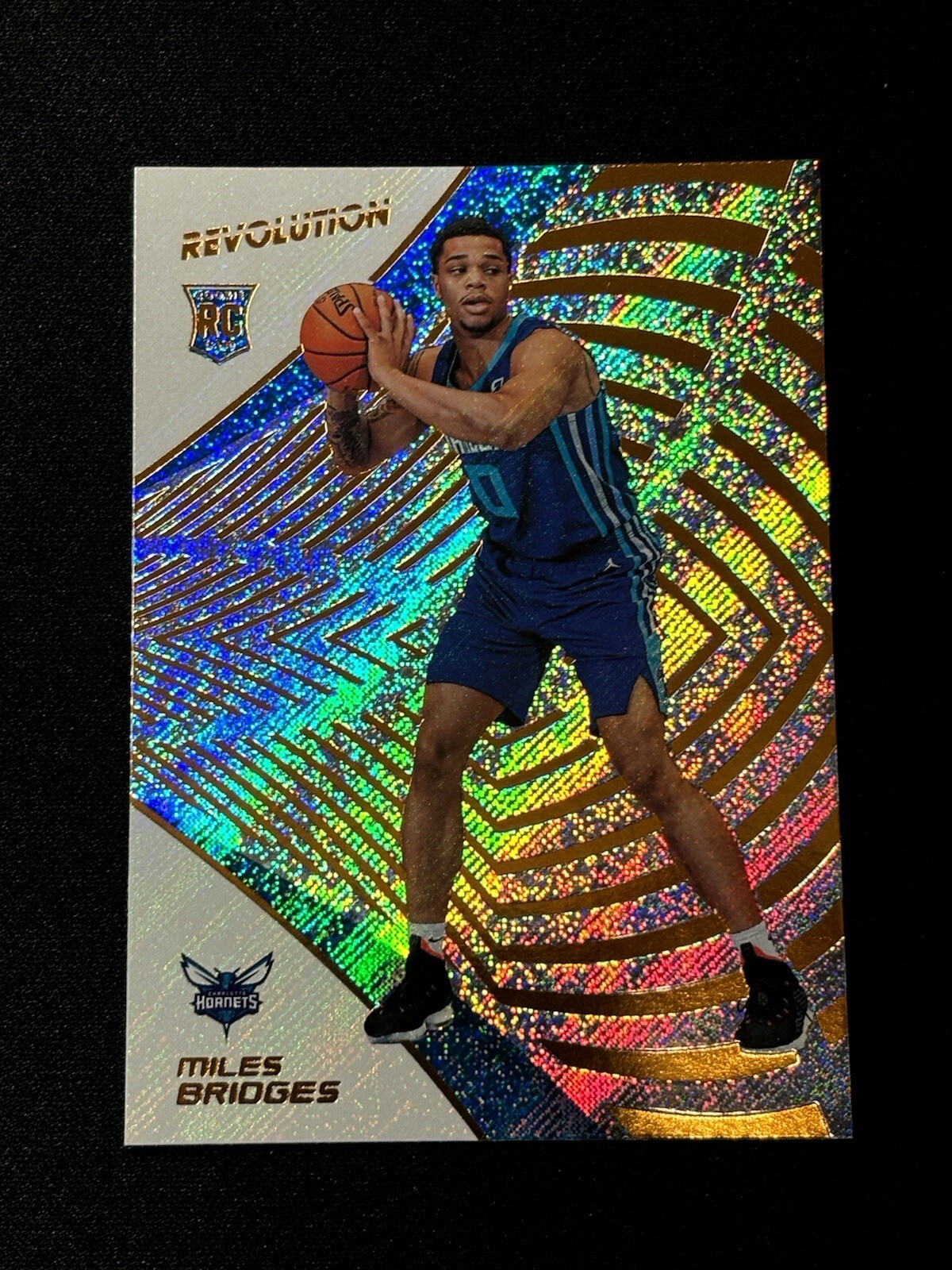 2018-19 Panini Revolution Miles Bridges Rookie RC #113 Hornets