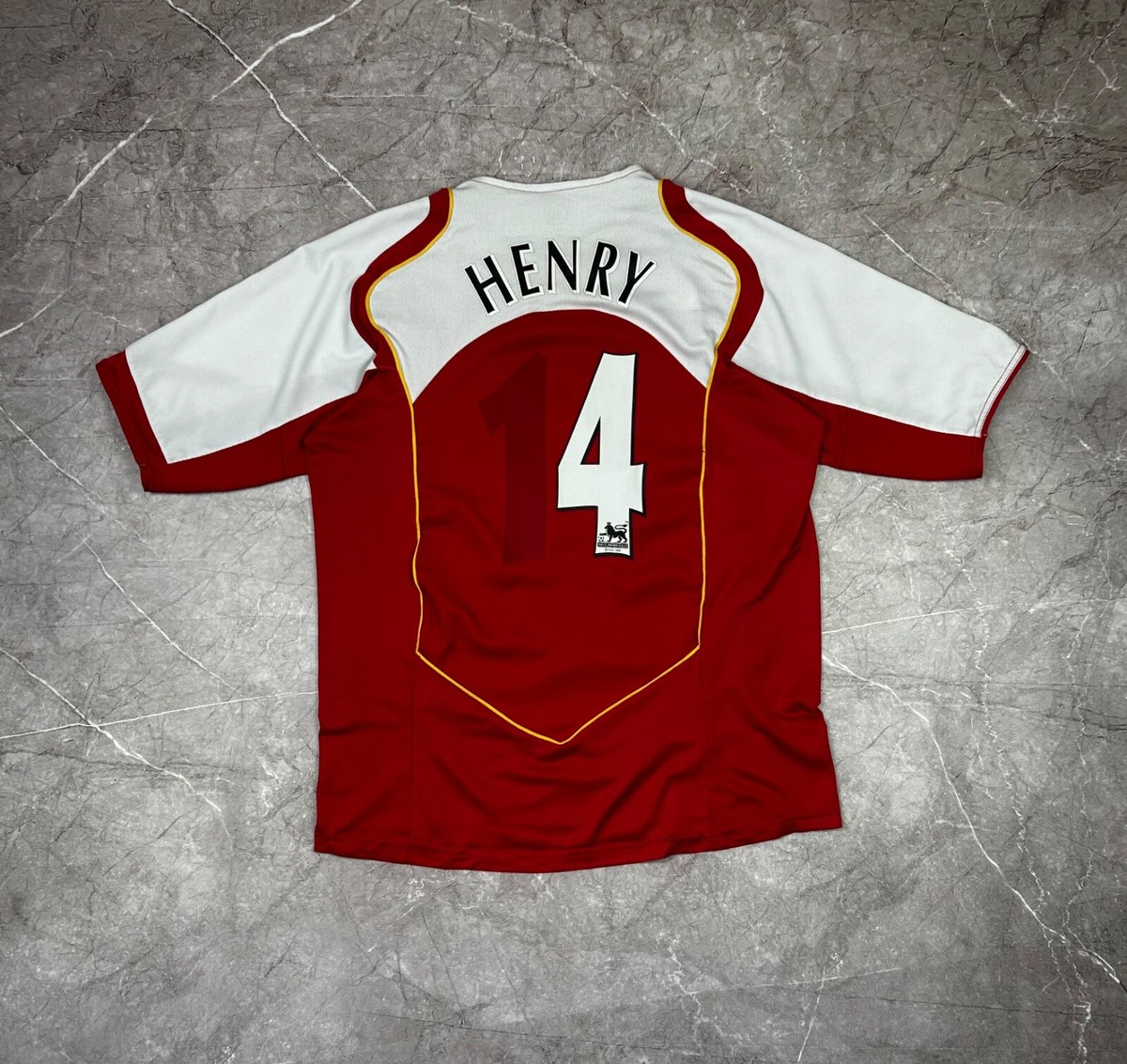 アーセナル ホームジャージ HENRY 14 2005-06 Arsenal home jersey (#14 HENRY) - L • RB - Classic
