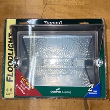 Regent/Cooper Lighting Halogen Outdoor Flood Light 500 Watt  GP500WLC Bronze