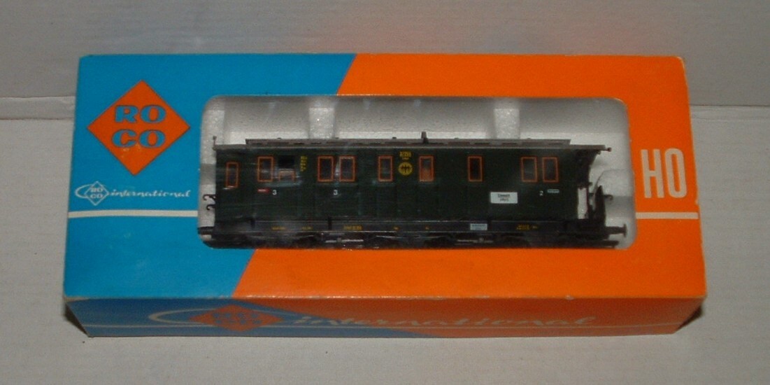 Roco 4207 Passenger Car 2Nd/3Rd Class DRG 37 255 H0, #X-66-14 | eBay