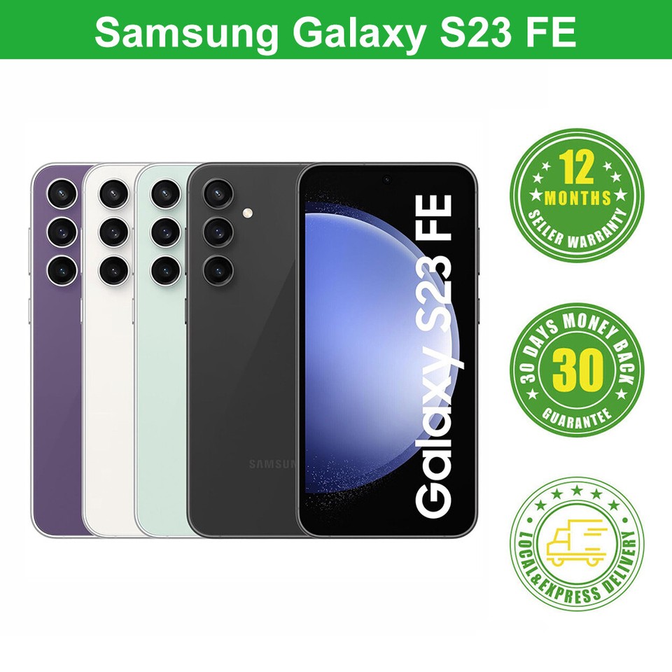 New Unlocked Samsung Galaxy S23 FE 128G 5G Mobile Smartphone Free Express — image 2