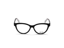 Just Cavalli JC0936 001 Black Plastic Cat Eye Optical Eyeglasses Frame 53-15-140
