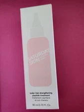 SATURDAY SKIN Scalp Hair Strengthening Peptide Treatment 80ml/2.7 oz New In Box
