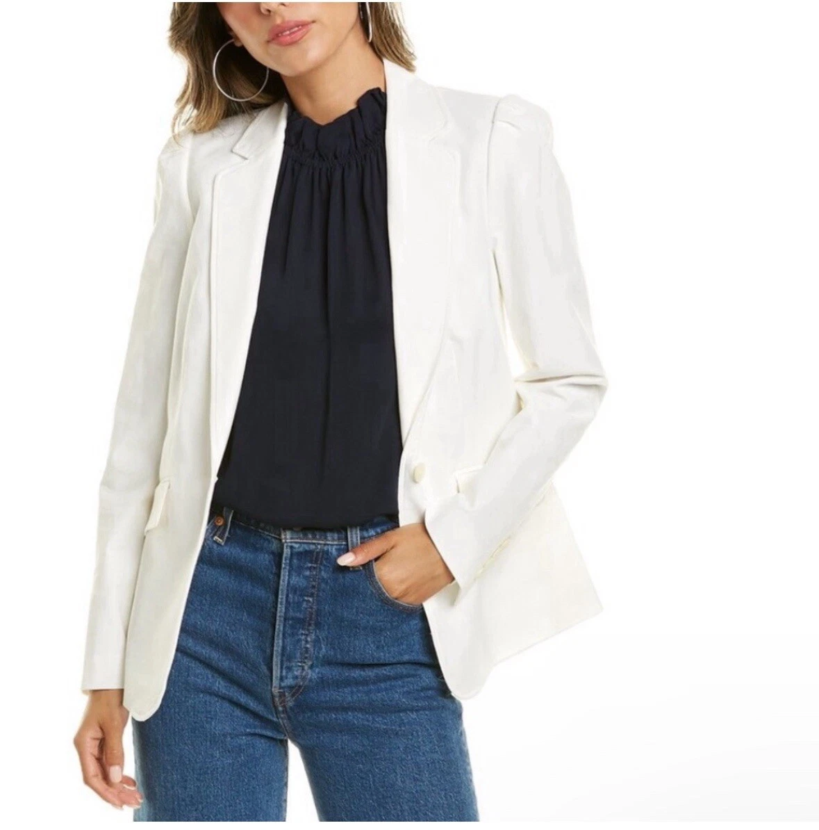 NWT $395 Rebecca Taylor Stretch Suit Jacket Size 10 Blazer