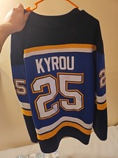 Signed Jordan Kyrou Jersey