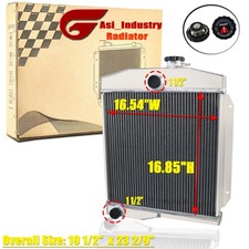 3 Rows All Aluminum Radiator For 1955 Jeep Willys1959-1971 Jeep Cj3 Cj5 Cj6 Mt 3 Rows All Aluminum Radiator For 1955 Jeep Willys1959-1971 Jeep Cj3 Cj5 Cj6 Mt