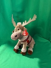 Ty Sparkle Disney Frozen 2 Sven Reindeer Plush Silver Glitter Antlers NWT