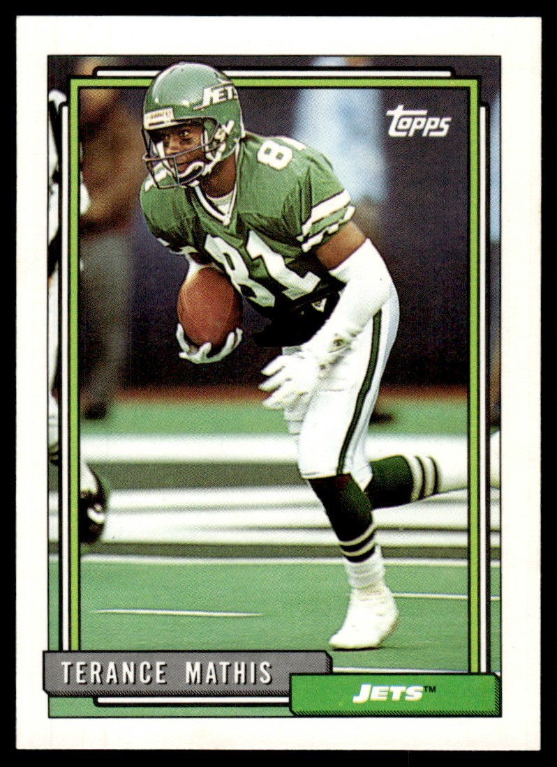 1992 Topps Terance Mathis New York Jets #51