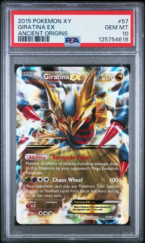 Giratina-EX graded PSA 10 for sale on eBay