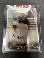 2016 Bowman #PA-YG Yeudy Garcia Paper Prospect Autographs