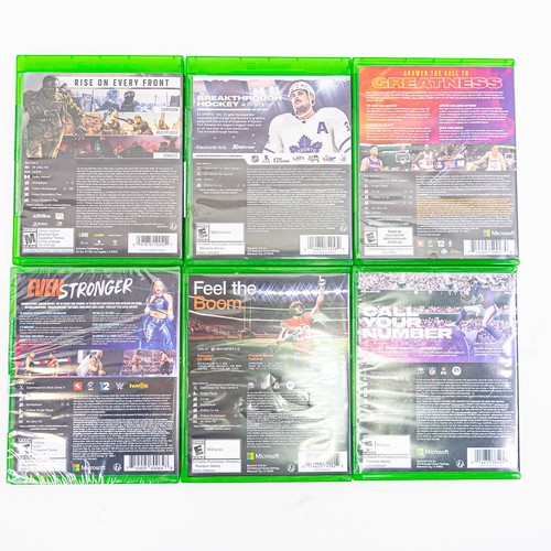 Lot of 6 Xbox Series X Games - Madden 24/25, W2K23 (New), NBA 2K23, NHL 22, COD - Picture 2 of 5