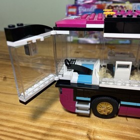 LEGO FRIENDS: Pop Star Tour Bus (41106) Near Complete With Mini Figs & Manuals
