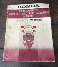 Honda CX500 Turbo 81 1981 Shop Manual Factory Genuine OEM Motorcycle