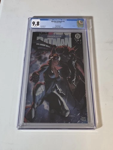 🔥 Absolute Batman #13 CGC 9.8 Graded Santa Fung FOIL NYCC 2025 Limited /999 🔥