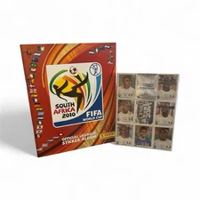 Panini South Africa 2010 World Cup COMPLETE Sticker Set + Free Album