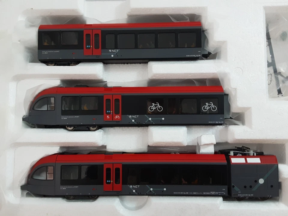 Piko H0 59135 GTW2/8 R-Net Qbuzz ESU digital + Sound +...