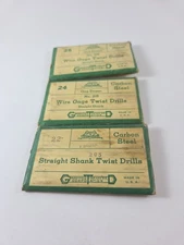 Greenfield Straight Shank Twist Drills, Wire Gauge Twist Drill"MADE IN U.S.A.".