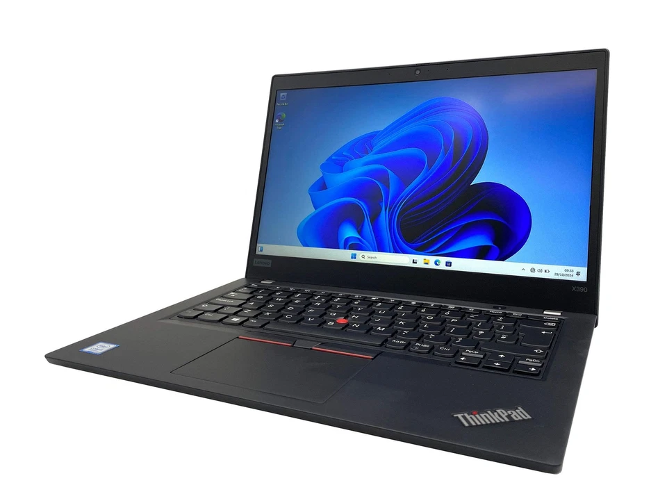 Lenovo ThinkPad X390 Laptop, 13.3" i5 8th Gen, 16GB RAM, 256GB SSD, Windows 11 - Image 3 of 4