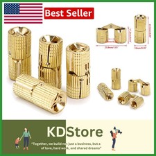 Invisible 180 Brass Barrel Hinges for Jewelry Boxes Crafts