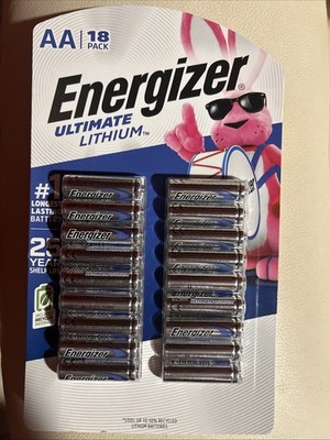 Energizer Ultimate Lithium 18 AA Single Use Batteries