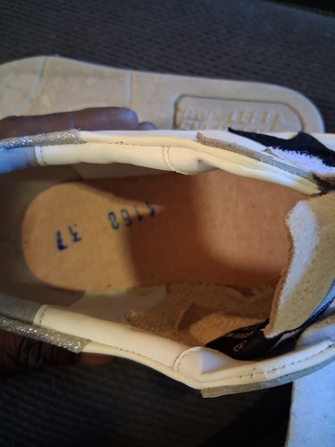 Golden Goose Shoes Old School White 37 Sneakers Made In Italy - Picture 10 of 10