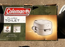 Coleman Portable Flush Toilet 13.3 Liter Camping Gear Model  2000003271