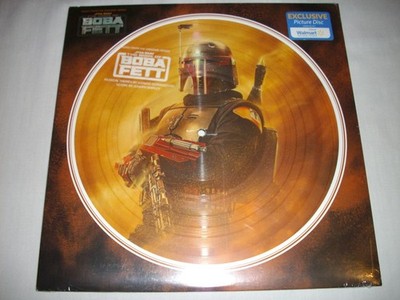 2023 STAR WARS - THE BOOK OF BOBA FETT WALMART EXCLUSIVE VINYL LP PICTURE DISC!