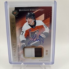 2024-25 Upper Deck Ultimate Collection Rookies Auto Patch Jett Luchanko 66/99