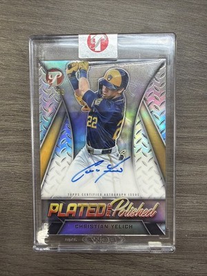 2025 Topps Pristine Christian Yelic Plated And Polished Auto /99