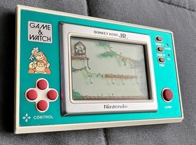 Donkey Kong Jr. Game & Watch (1982) &ndash; Original Box &ndash; 100% Original &ndash; Used