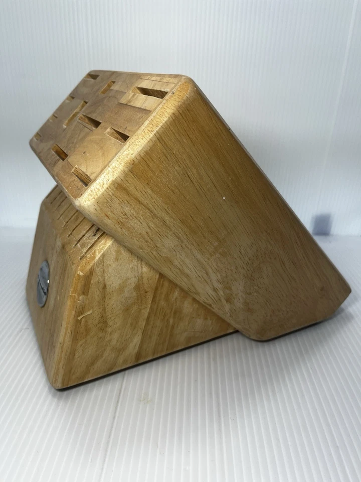 Kitchenaid 刀块 19 槽木制大号 — 第 3/4 张图片