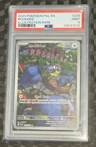 2023 POKEMON ROOKIDEE #225 CARD PALDEA EVOLVED PSA 9