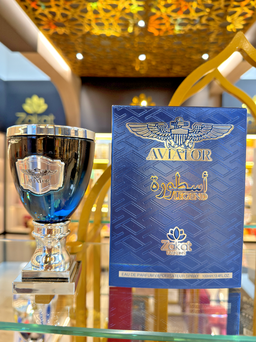 Aviator Legend Zakat Parfums EDP 100ml Luxury Men's Cologne Arabic