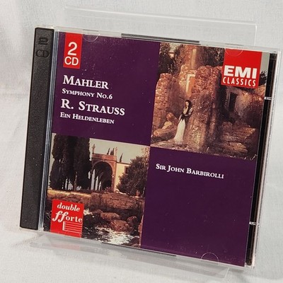 GUSTAV MAHLER - Mahler: Symphony No. 6 / Strauss: Ein Heldenleben 2 CD FREE Ship