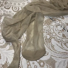 Silk Impressions Shimmer Sheer High Waisted 3 Pair Pantyhose Light Beige