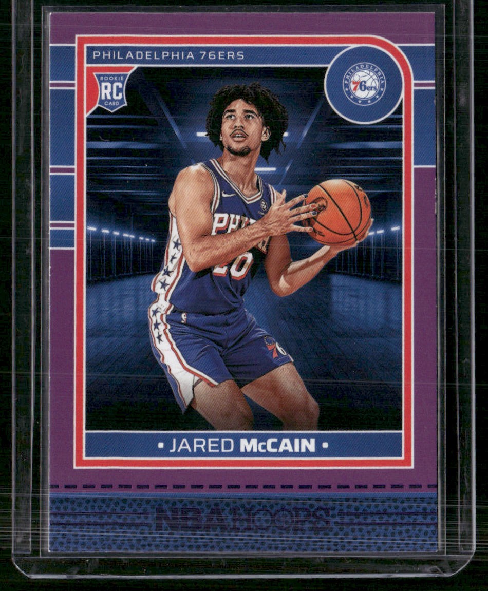 2024-25 Hoops #246 Jared McCain Purple