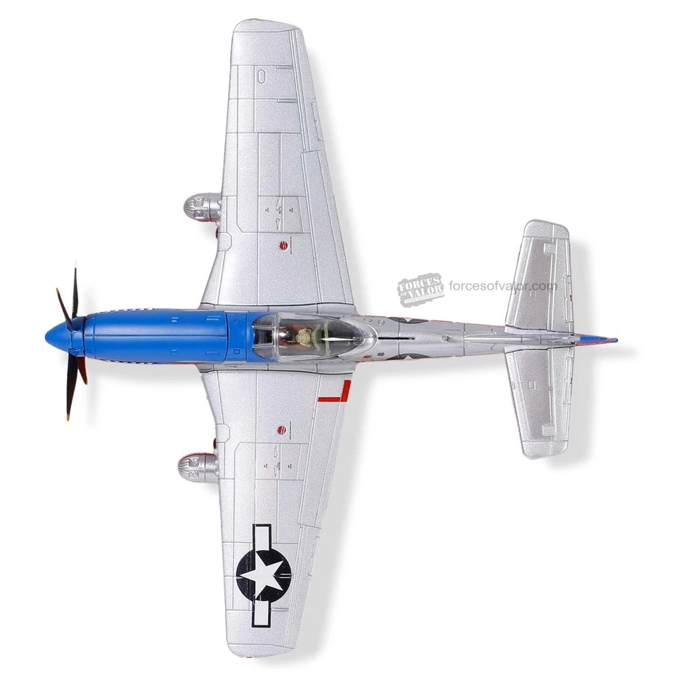 Forces of Valor 1:72 P-51D Mustang "Petie 3rd" Lt Col Meyer 487th FS FOV-812013A - Image 4 of 4