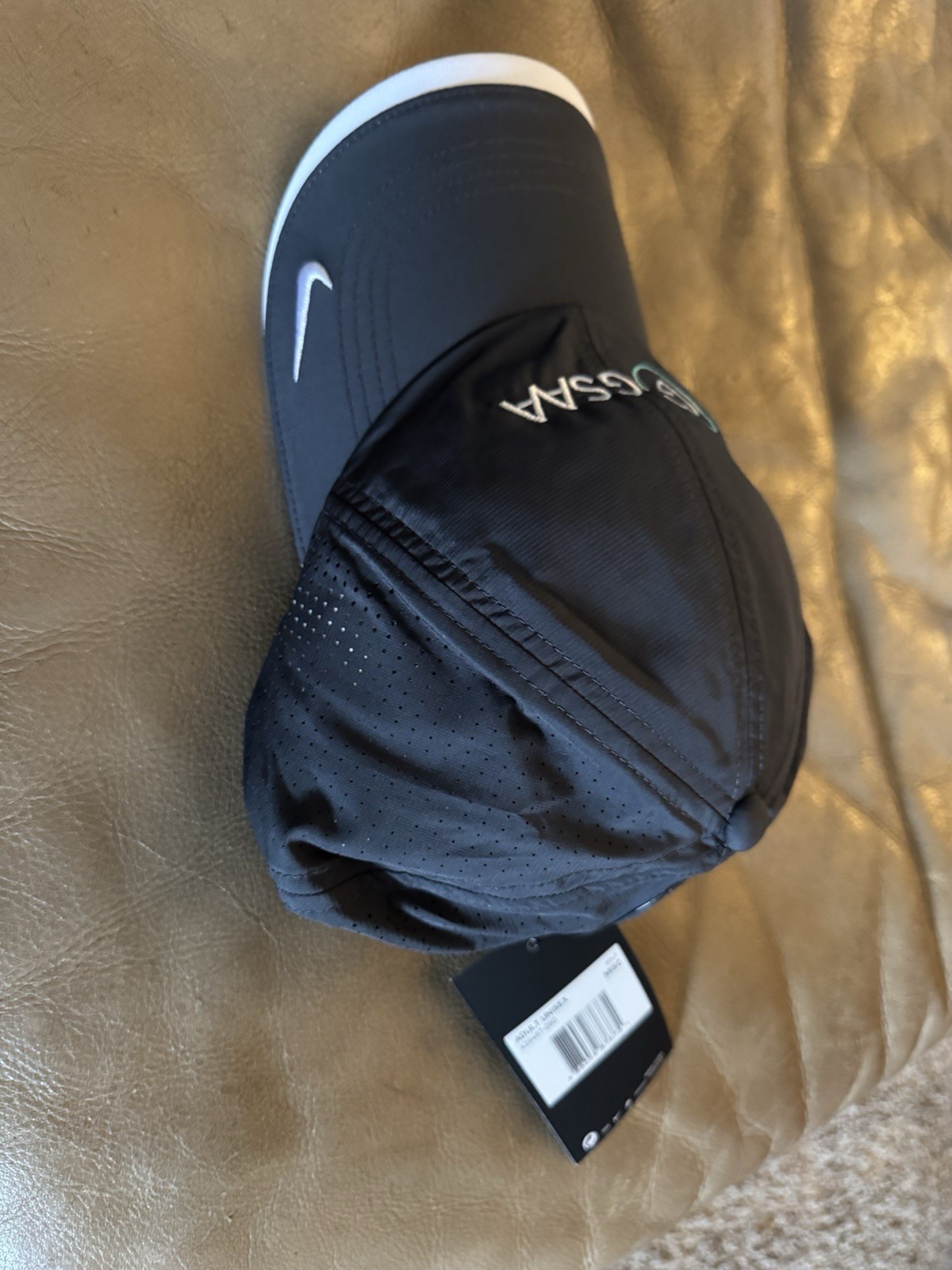 NWT Nike Golf Hat Heritage Dry Fit One Size Black GSAA thumbnail 3
