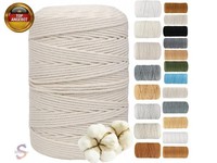 Makramee Garn 3Mmx300M, Makramee Garn, Macrame Cord FüR Diy Makramee