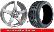 Alloy Wheels & Tyres 16" Calibre Pace For Proton Persona/Wira [Mk1] 95-07