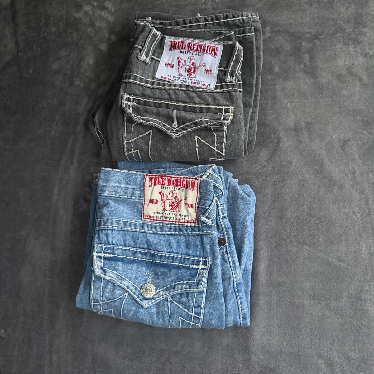 True Religion Billy Jeans for Men in 32 Inseam for sale | eBay