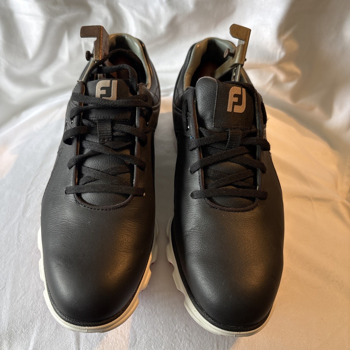 FootJoy Pro SL Golf Shoes Mens 12 M Black Grey Spikeless Leather 53077 FootJoy Men main image 4