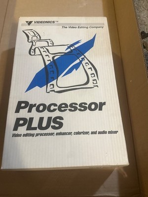 Videonics Processor Plus for Video editing  Model No PP-1 Analog Art Making