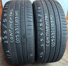 2 x 255 x 50 R19 (103W) CONTINENTAL CONTI SPORT CONTACT 5 MO  SUV TYRES